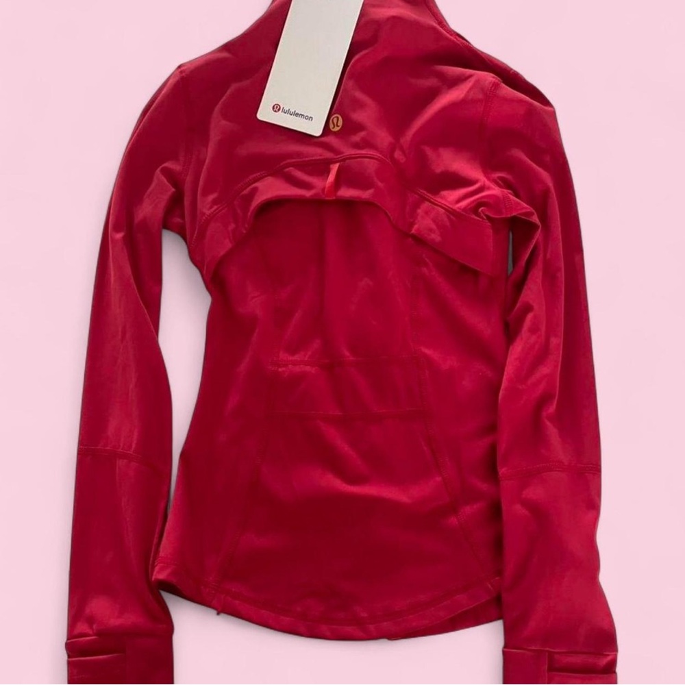 Red lululemon define jacket NWT - image 2